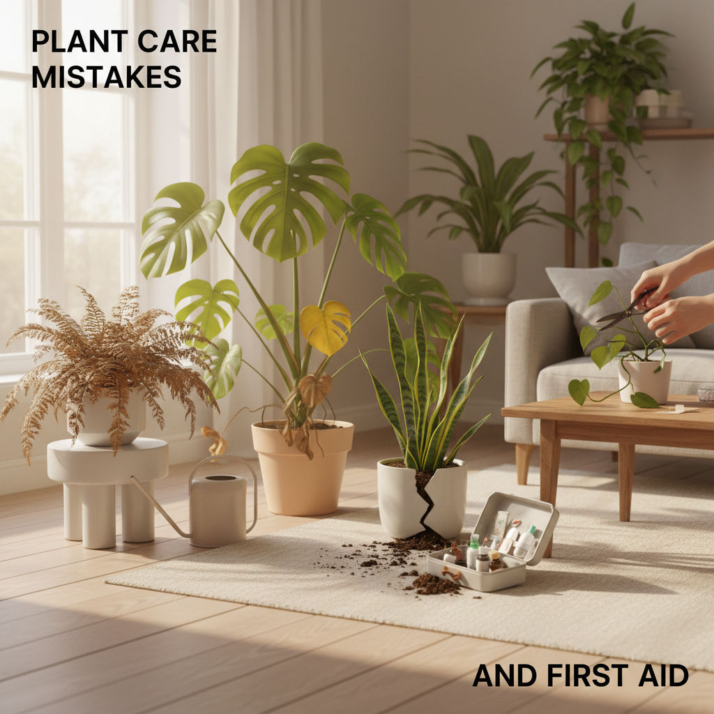 Eerste hulp bij planten-drama: De 3 meest gemaakte fouten