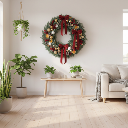 Nobilis Krans in gezellige woonkamer