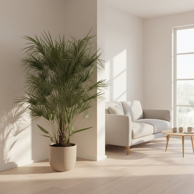 Chamaerops Humilis struik (Dwergpalm) - 170cm- Ø30