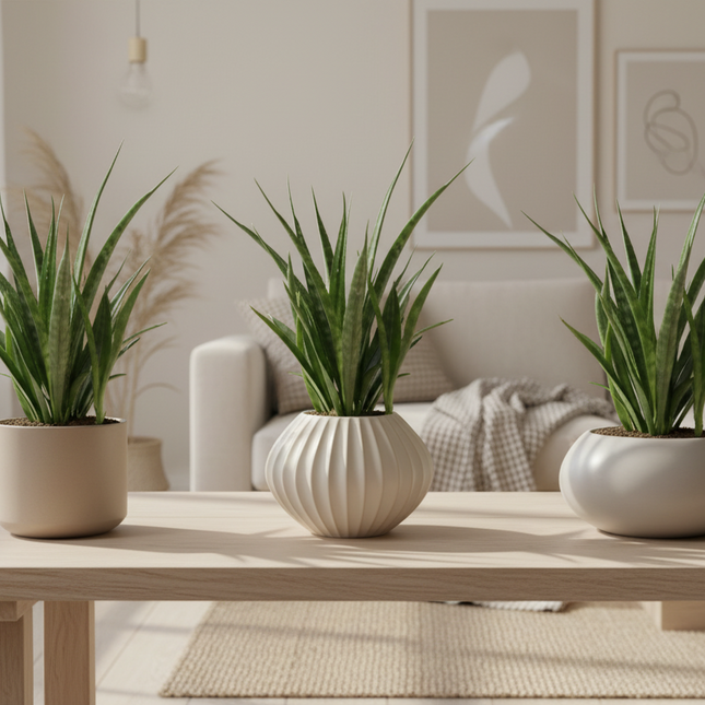 3x Sanseveria Kirkii